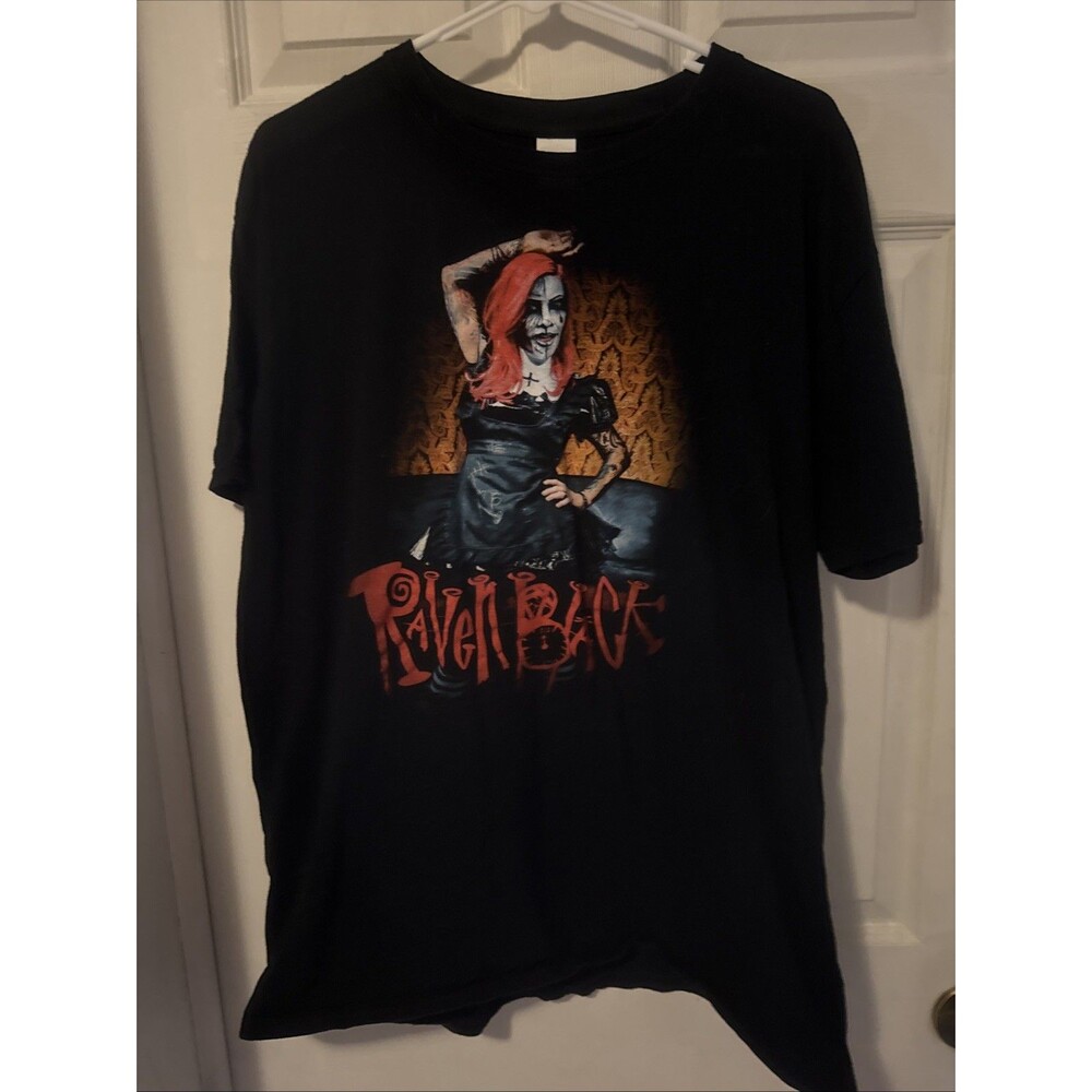 raven black t shirt